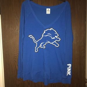VS PINK Detroit Lions V Neck